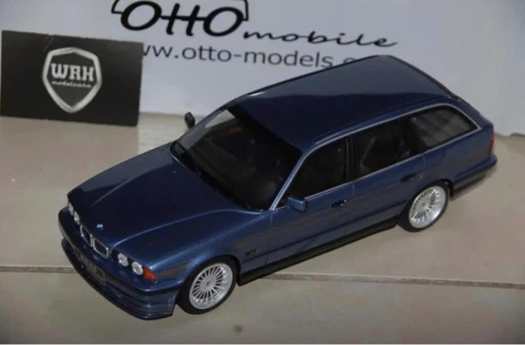 1:18 BMW ALPINA TOURING E34 blue OT944 Otto mobile WRH, Hobby en Vrije tijd, Modelauto's | 1:18, Verzenden, Zo goed als nieuw