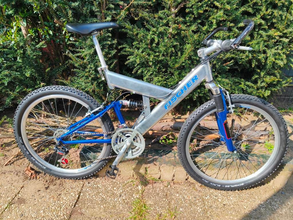 Fischer full suspension mountainbike, Fietsen en Brommers, Gebruikt, Fully, 45 tot 49 cm, Ophalen