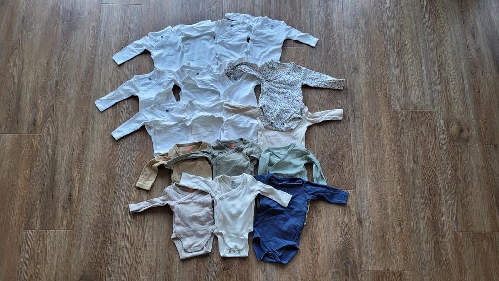 Partij rompers maat 50/56, Ophalen of Verzenden