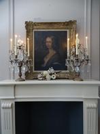 Franse kaarsengirandoles met 4 kaarshouders, Ophalen of Verzenden