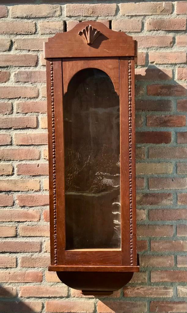 Lege eiken kast voor een gewichten regulateur, Antiek en Kunst, Antiek | Klokken, Ophalen of Verzenden