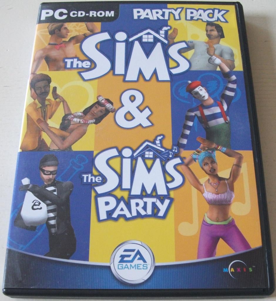 PC Game *** SIMS *** Party Pack 2-Pack, Vanaf 12 jaar, Ophalen of Verzenden, Gebruikt, Boxset