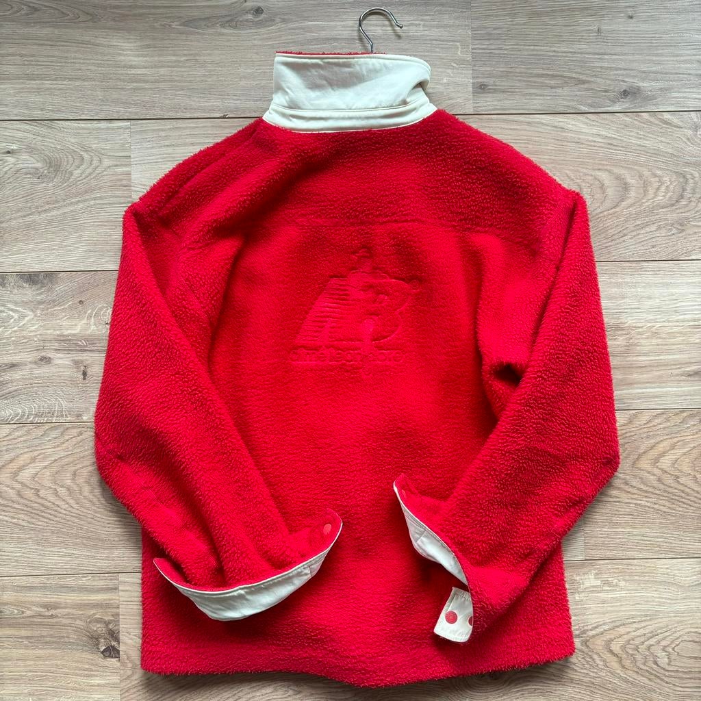 Aime Leon Dore New Balance Fleece M, Ophalen of Verzenden, Zo goed als nieuw, Maat 48/50 (M), Rood