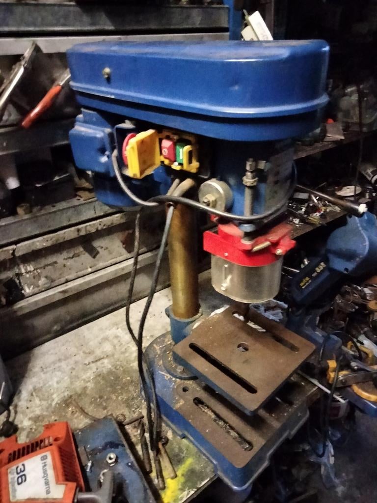 Kolomboor, Ophalen, Kolomboormachine