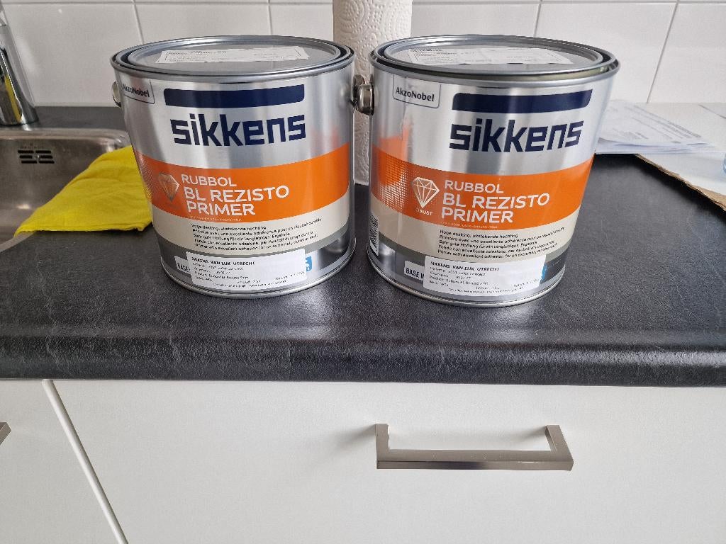 Sikkens BL Rezisto primer, Ophalen, Overige kleuren, 5 tot 10 liter, Nieuw