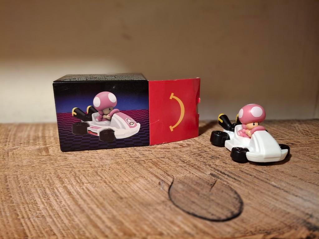 McDonald's Mario Kart Toadette figuur, Ophalen of Verzenden