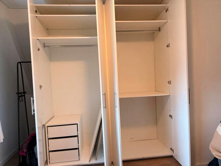 Grote kledingkast - 200x236x60 cm, Huis en Inrichting, Kasten | Kledingkasten, Gebruikt, 200 cm of meer, 50 tot 75 cm, Met lade(s)