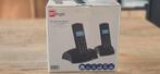 MT Logic Butler E465 Twin DECT draadloze telefoon, Ophalen of Verzenden, Zo goed als nieuw, 2 handsets