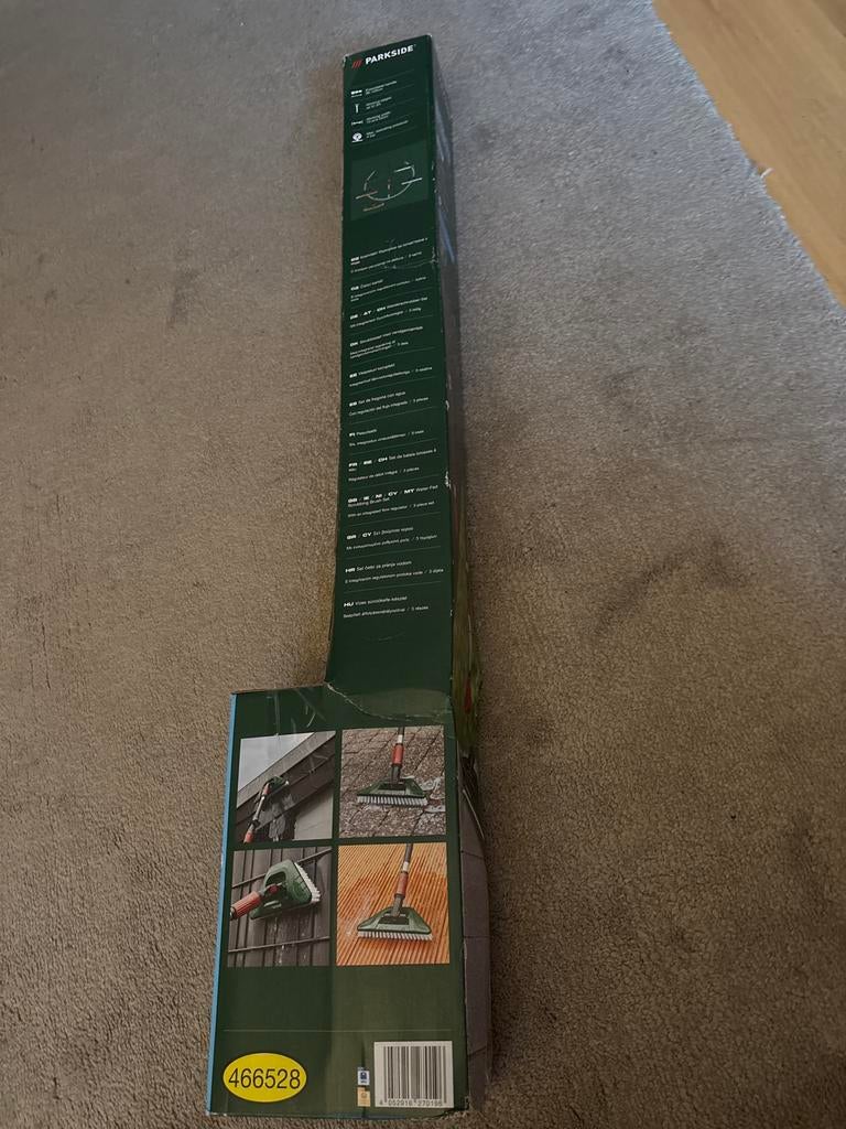 Parkside Waterbezem / waterschrobset, Ophalen of Verzenden, Nieuw