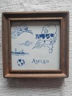 Tegel amilko 1927 1977 in houten lijst., Ophalen