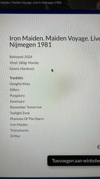 Iron Maiden — Maiden Voyage . Live in Nijmegen 1981, Ophalen of Verzenden, Nieuw in verpakking