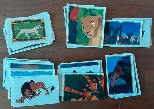 62 Panini Lion King stickers, Ophalen of Verzenden, Zo goed als nieuw