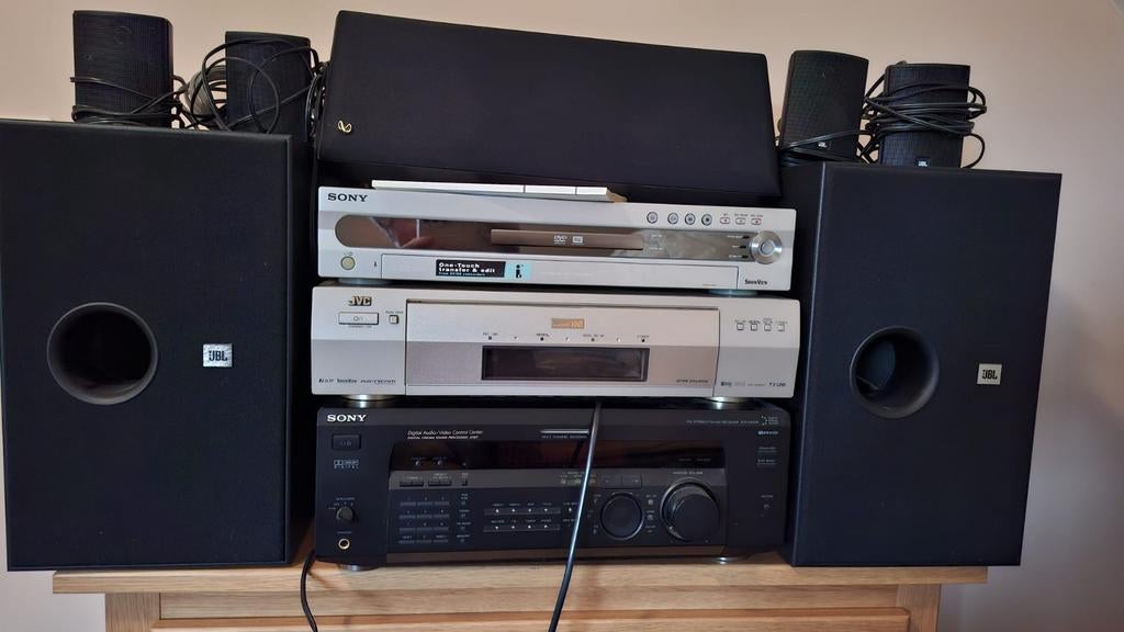 Home Cinema set 5.1, Gebruikt, 70 watt of meer, 5.1-systeem, Dvd-speler