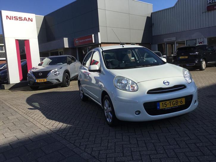 Nissan Micra 1.2 DIG-S Connect Edition (bj 2012), Auto's, Nissan, Bedrijf, Te koop, Micra, ABS, Airbags, Airconditioning, Alarm