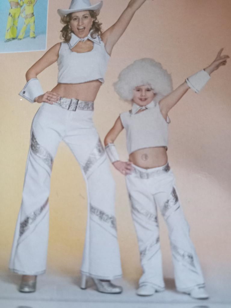 Carnaval disco queen, Kleding | Dames, Carnaval, Maat 42/44 (L), Nieuw, Ophalen of Verzenden