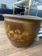 Grote Bloempot – 40cm Breed – Rustiek met Bloemmotief, Ophalen