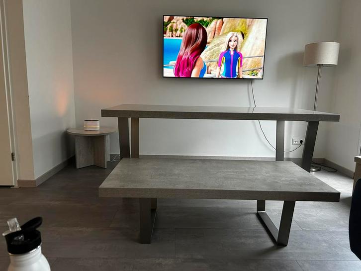 Salontafel - Henders & Hazel - 130x65x38 cm, Huis en Inrichting, Tafels | Salontafels, Zo goed als nieuw, Minder dan 50 cm, 50 tot 100 cm