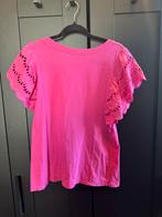 Hippie Roze T-shirt met opengewerkte mouwen maat m, Maat 38/40 (M), Ophalen of Verzenden, Zo goed als nieuw, Korte mouw