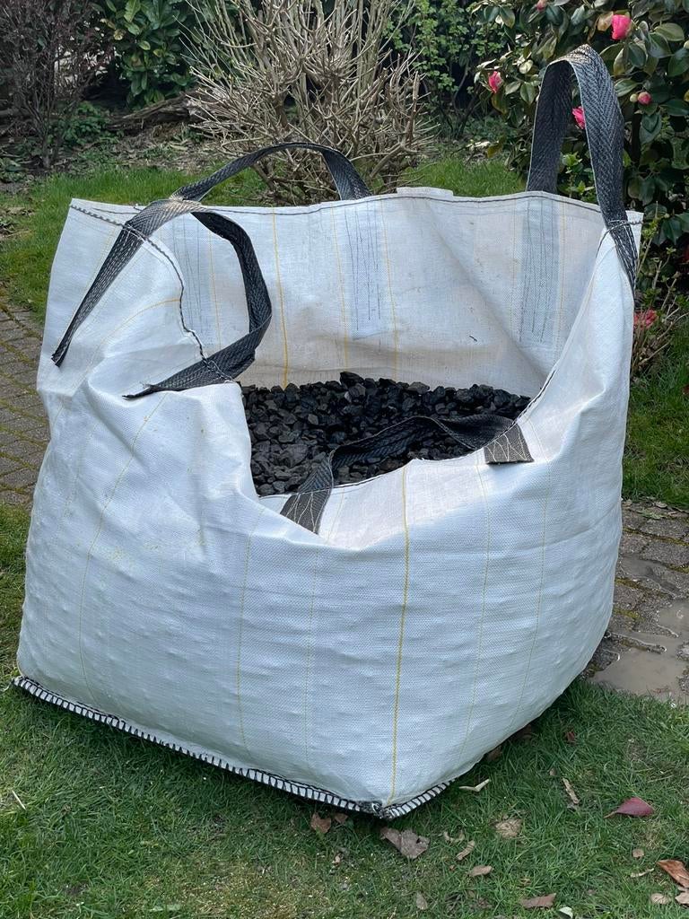 Nieuw Ardenner split 0,4m3/500kg 20-40mm in bigbag, Ophalen, Zo goed als nieuw, Antraciet, Split
