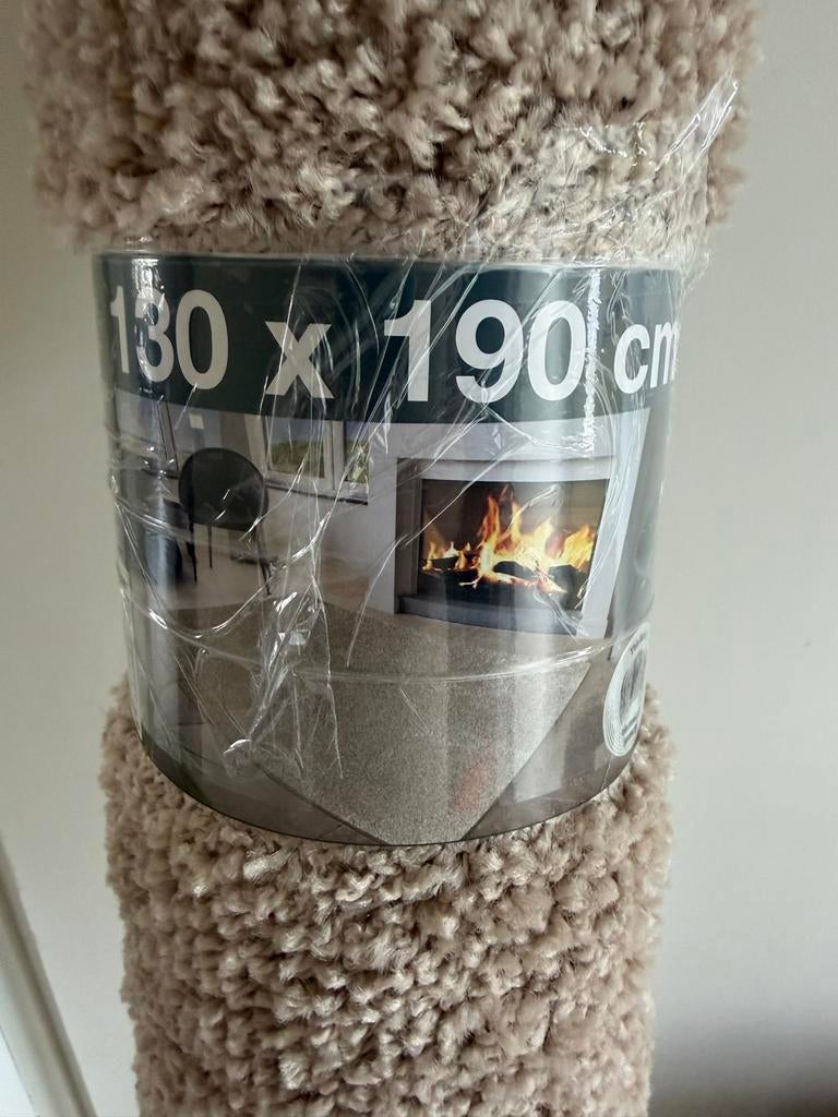 Nieuw Vloerkleed 130x190cm - Zacht en Modern, Ophalen, 100 tot 150 cm, Beige, Nieuw