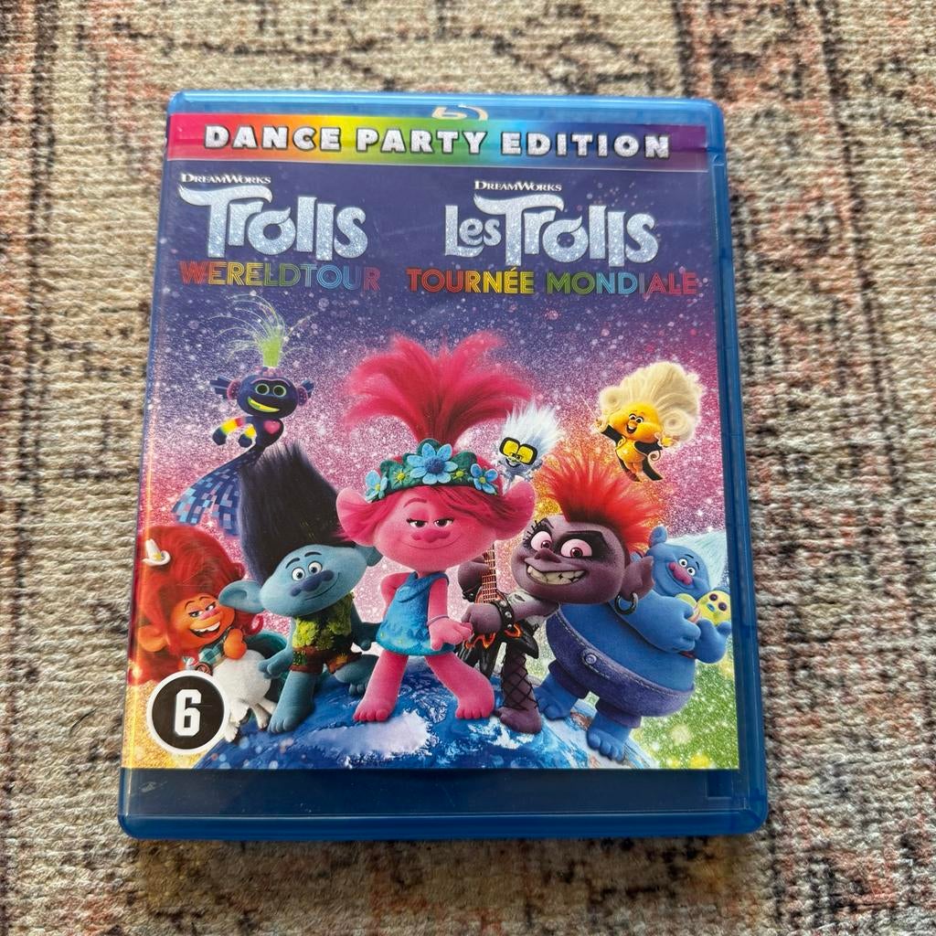 Trolls Wereldtour (Dance Party Edition) Blu-Ray, Cd's en Dvd's, Blu-ray, Ophalen of Verzenden, Zo goed als nieuw, Kinderen en Jeugd