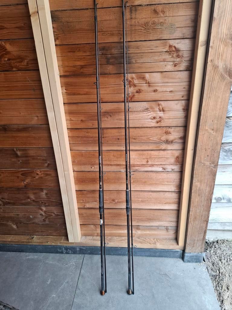 2 nette Exposure Carp karperhengels - 12ft 2 3/4lb T/C, Watersport en Boten, Hengelsport | Karpervissen, Ophalen