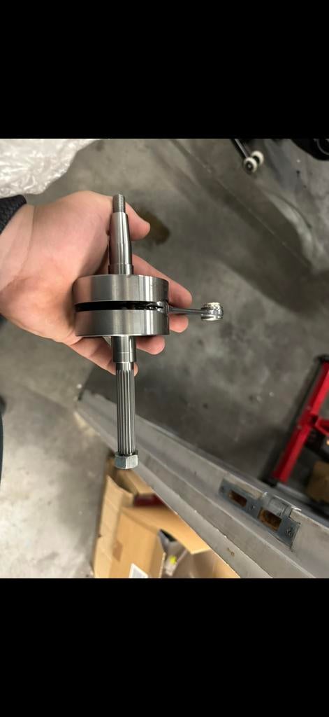 2Fast 70cc Cilinder + Krukas - Scooter Onderdelen, Ophalen of Verzenden, Nieuw, Cilinder