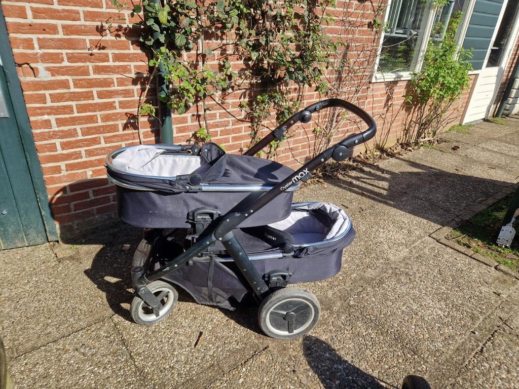 Tweeling kinderwagen, Ophalen of Verzenden, Gebruikt, Overige merken