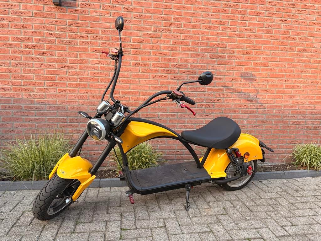 Elektrische Chopper Scooter - Zo goed als nieuw, Ophalen, Elektrisch, Zo goed als nieuw, Maximaal 25 km/u