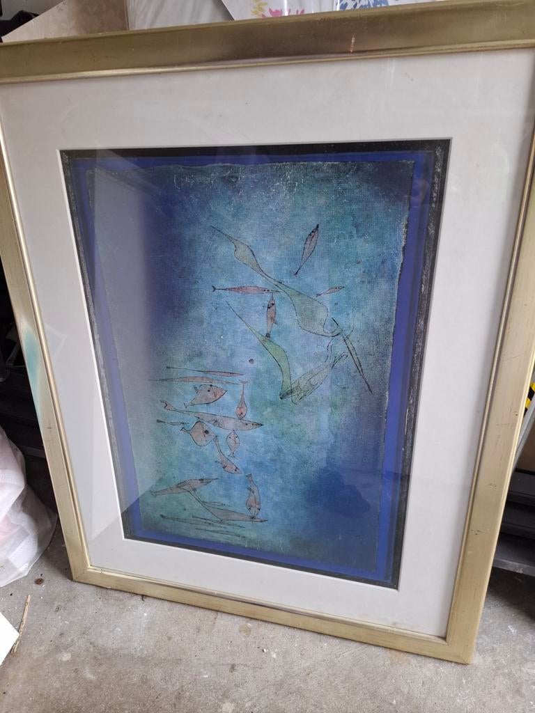 Schilderij poster, Ophalen, Dakraam