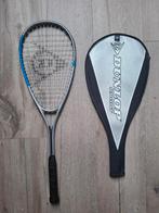 Dunlop SONIC LITE TI squash racket, Ophalen of Verzenden, Zo goed als nieuw, Racket, Met hoes