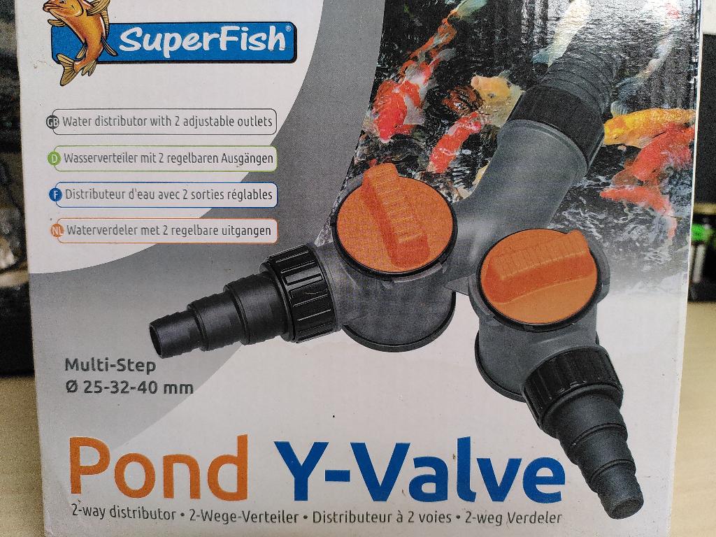 Waterverdeler 2-weg, Tuin en Terras, Vijver-toebehoren, Zo goed als nieuw, Vijverpomp, Ophalen of Verzenden