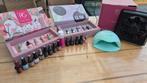 Pink Gellac complete set - bijna nieuw + veel extra kleuren, Overige kleuren, Ophalen of Verzenden, Zo goed als nieuw, Handen en Nagels