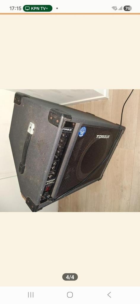 Monitor!!, Muziek en Instrumenten, Ophalen of Verzenden, Gebruikt, Minder dan 500 watt, Monitor(versterker)