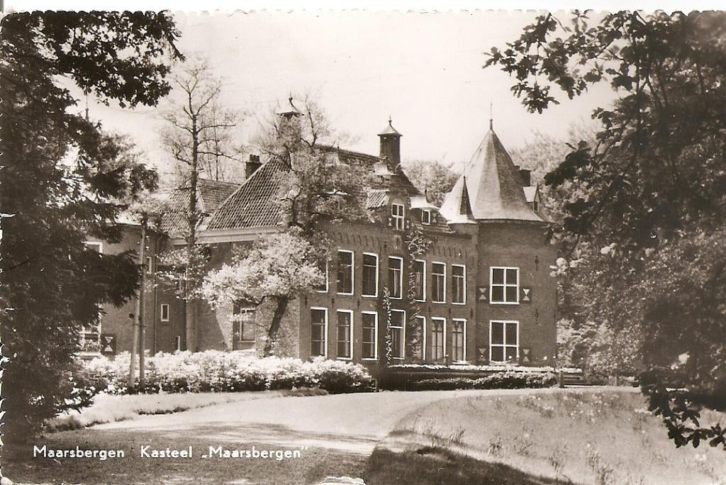 Maarsbergen, Kasteel, Verzamelen, Ophalen of Verzenden, 1960 tot 1980, Gelopen, Utrecht