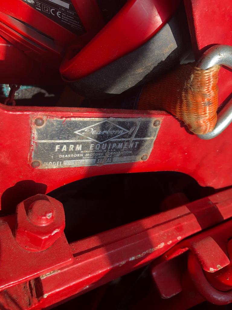 2 schaar deaborn ploeg., Ophalen