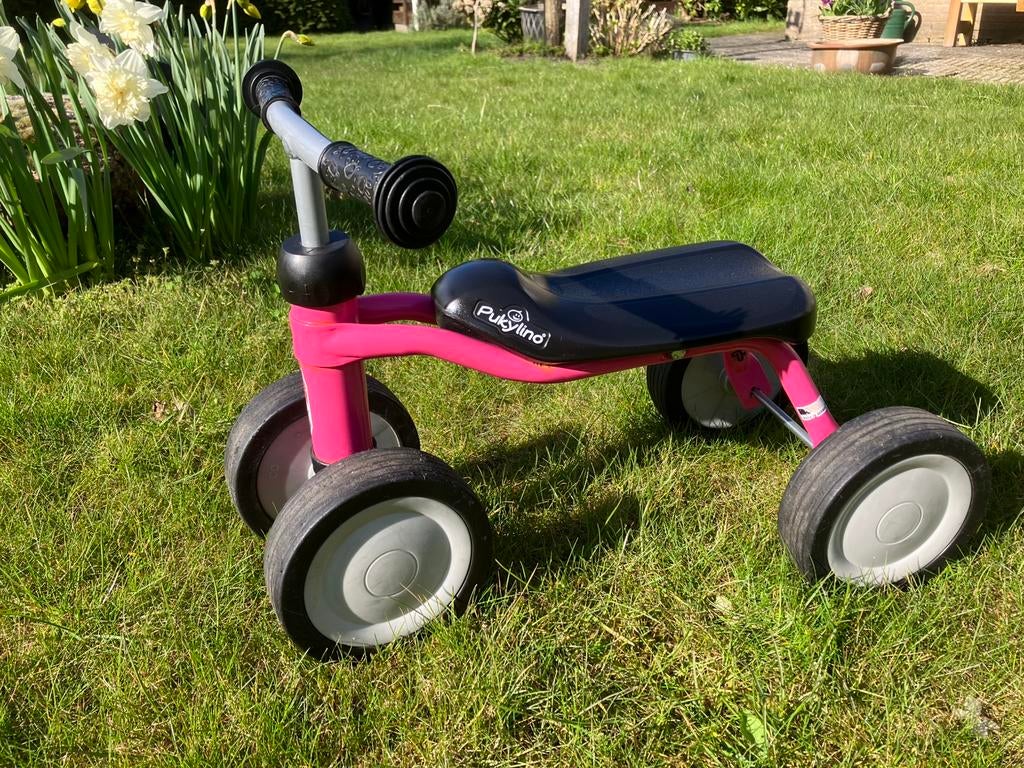 Puky Pukylino roze loopfiets 4 wielen, Ophalen, Zo goed als nieuw