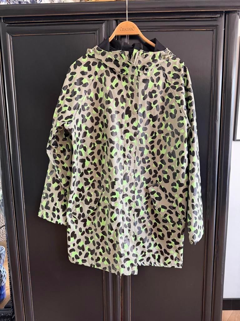 HEMA regenjas leopard print nieuw maat M, Caravans en Kamperen, Regenkleding, Ophalen of Verzenden, Nieuw, Regenjas, Dames