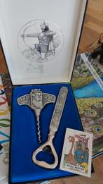 Vintage Noorse koninklijke tinnen flesopenerset, Antiek en Kunst, Ophalen
