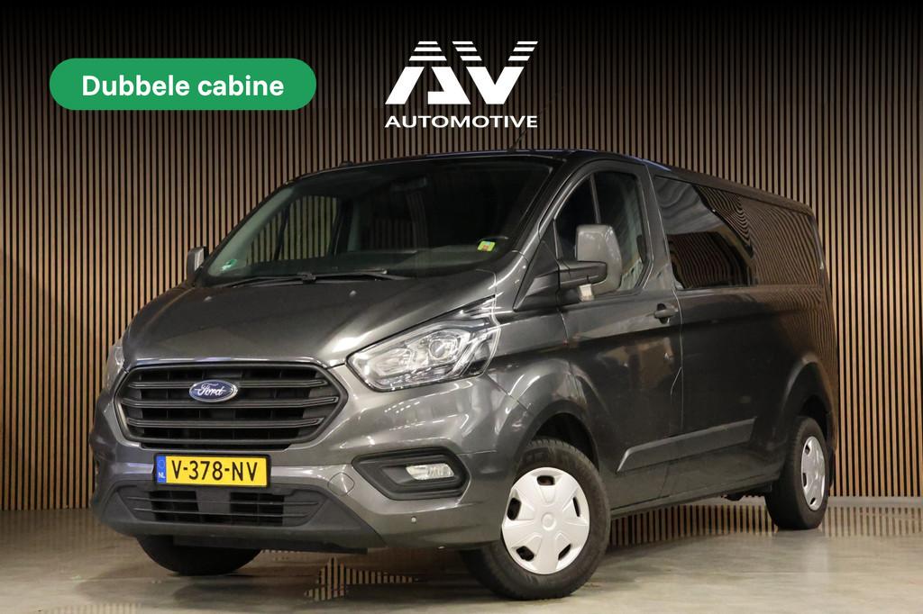 Ford Transit Custom 300 2.0 TDCI L2H1 DC | Dubbel Cabine | 5, Voorwielaandrijving, Stof, Gebruikt, 4 cilinders