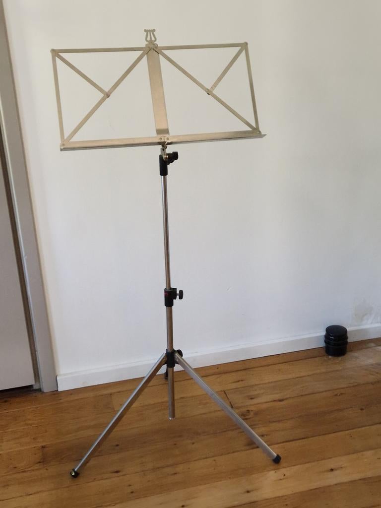 Vintage muziekstandaard, Muziek en Instrumenten, Standaards, Ophalen of Verzenden, Gebruikt