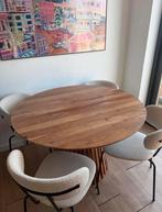 Eetkamertafel Sansa NOUS Living, Huis en Inrichting, Tafels | Eettafels, Ophalen, Gebruikt, 100 tot 150 cm, Rond