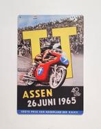 TT Circuit Assen 1965 motorGP reclamebord van metaal deco, Verzamelen, Reclamebord, Info@deconoord.nl, Deco Noord, Nieuw
