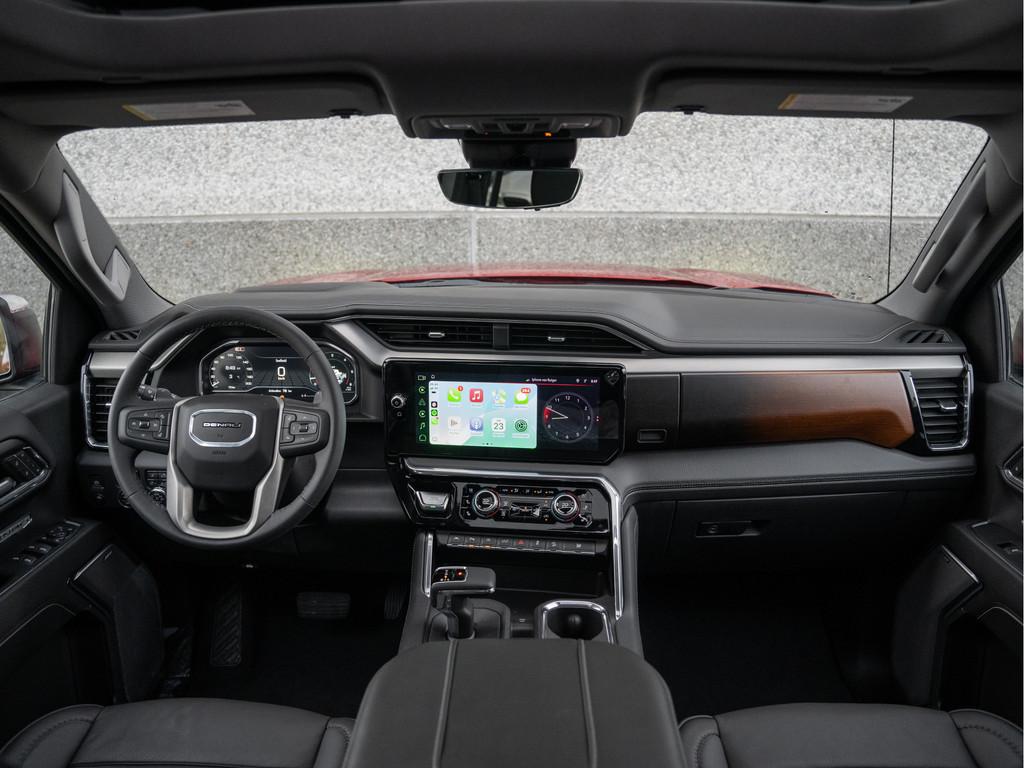 GMC Sierra 1500 Denali 6.2L V8 426pk |Adaptive Cruise |360 g, Auto's, GMC, Automaat, Zwart, Zwart, Bedrijf