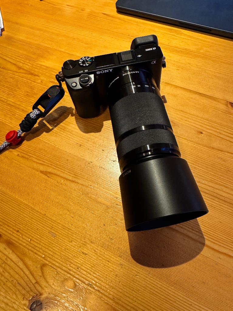 Sony Alpha 6000 184 clicks!, Compact, Ophalen of Verzenden, Zo goed als nieuw, 4 t/m 7 keer