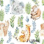 Servetten decoupage/bullet journal * dieren L1543, Verzenden, Nieuw, Materiaal