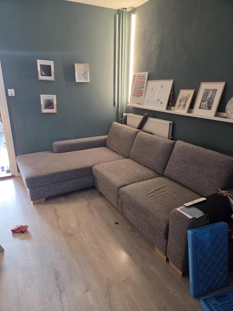 Ikea Sorvallen hoekbank met chaiselongue, Ophalen, Zo goed als nieuw