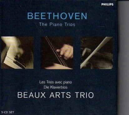 Beethoven: Piano Trios - compleet / Beaux Arts Trio -5cds, Boxset, Kamermuziek, Ophalen of Verzenden, Zo goed als nieuw