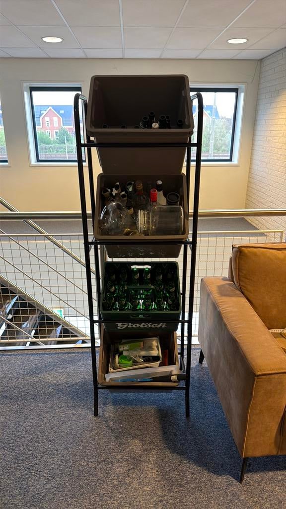 Krattenrek met bakken, Ophalen, Zo goed als nieuw