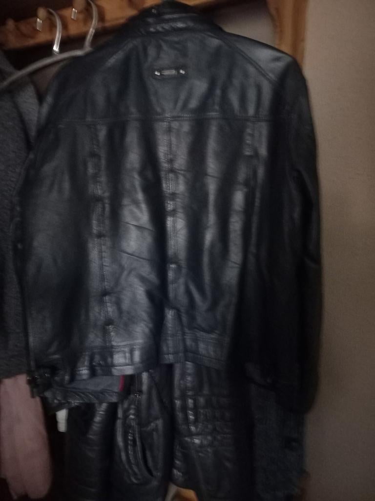 Leren jas. Rino pelle.maat xl., Ophalen of Verzenden, Zo goed als nieuw, Blauw